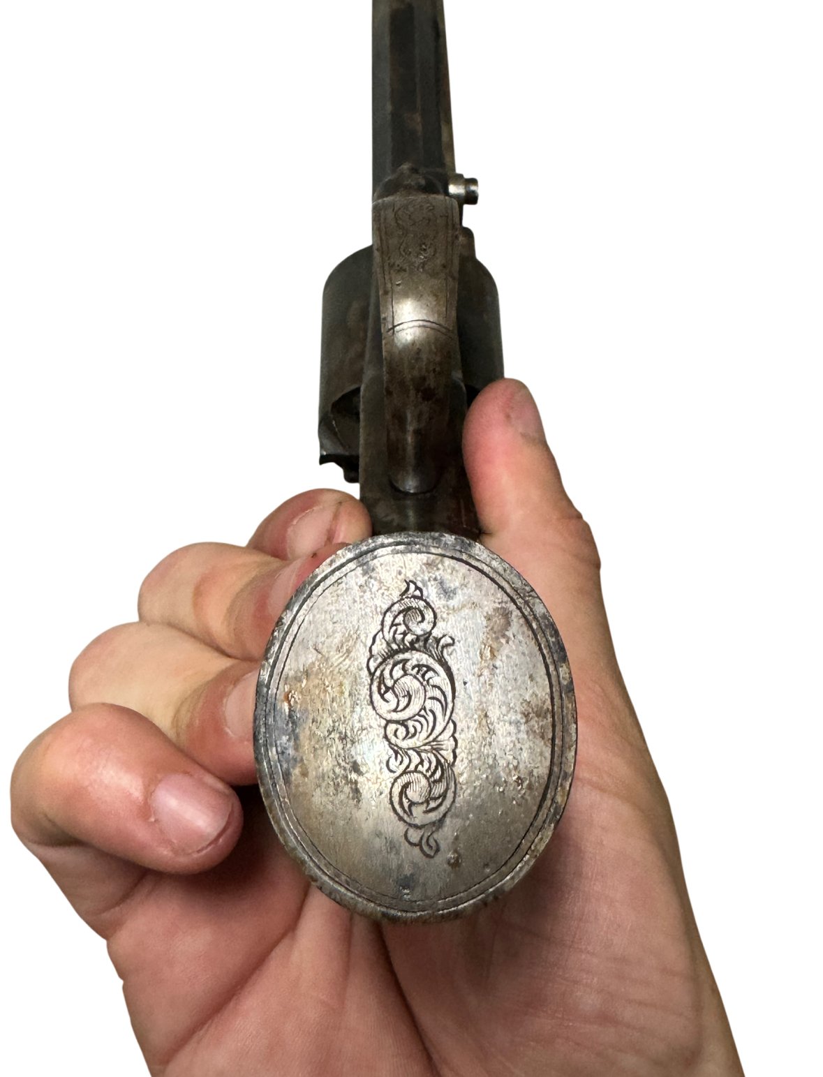 Webley Bentley .54 Bore 5-Shot Percussion Self-Cocking Revolver - Image 5