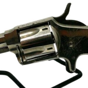 Hopkins & Allen NO 5, .38 Rimfire Revolver (Nickel Finish)