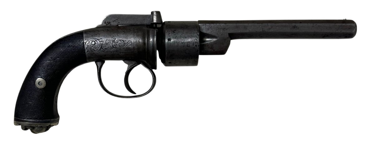 English Transitional Percussion Pepperbox .41 cal.
