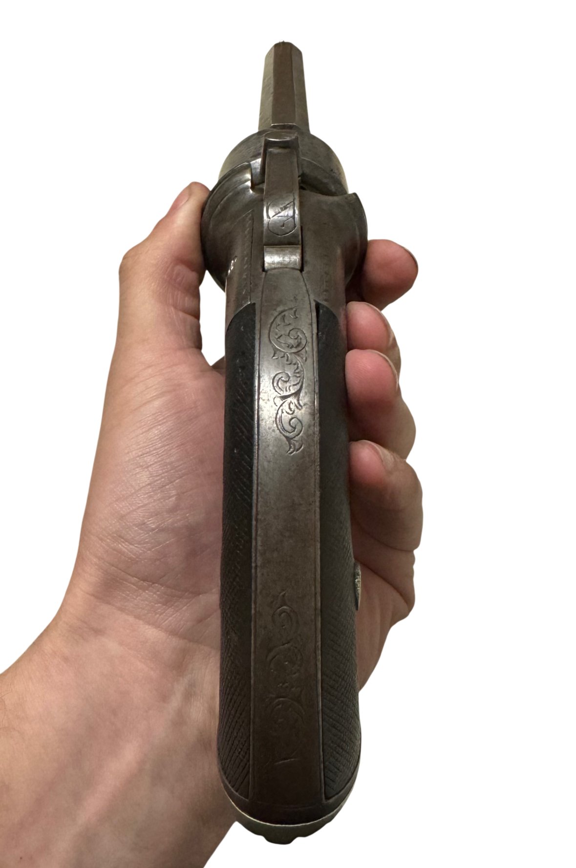 English Transitional Percussion Pepperbox .41 cal. - Image 9