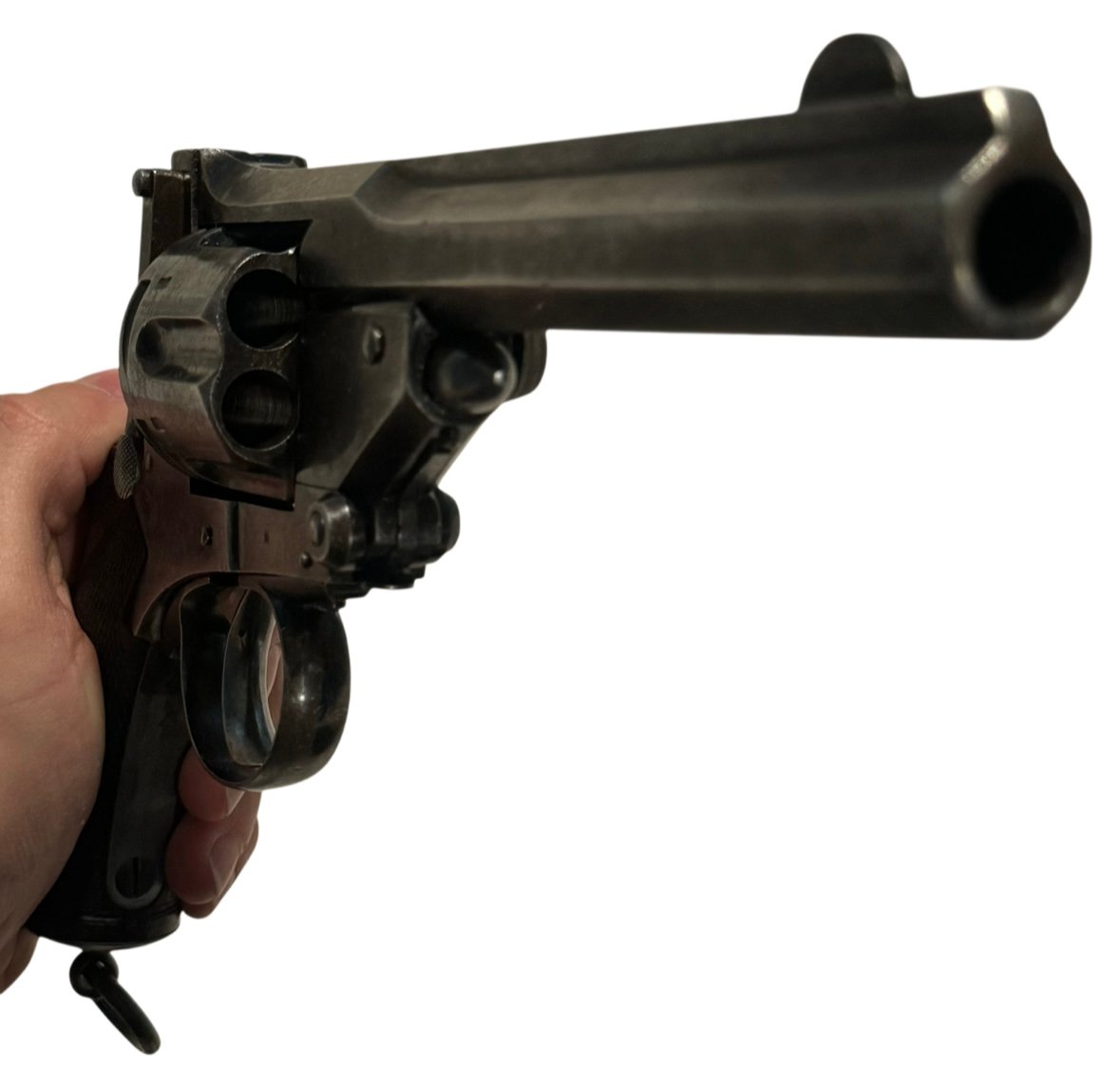 RARE Webley-Pryse “Africa Model” – Pre-1899 Antique – .455 Webley – British Military Marked - Image 9