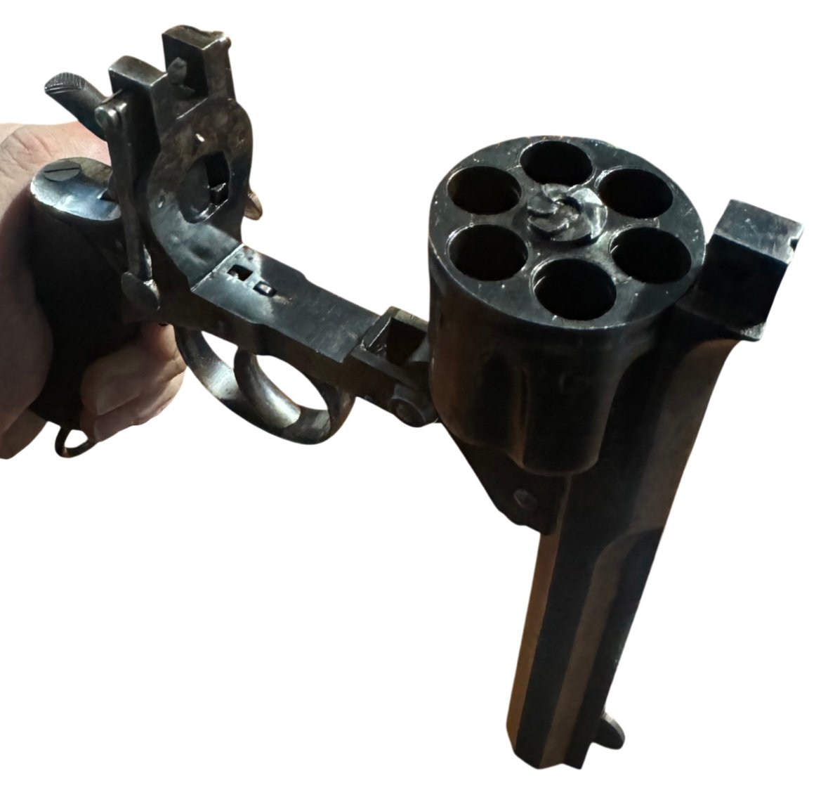 RARE Webley-Pryse “Africa Model” – Pre-1899 Antique – .455 Webley – British Military Marked - Image 10