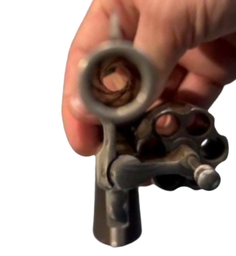 Colt New Army & Navy Model 1892 Revolver – .41LC (Nickel) - Antique - Image 7