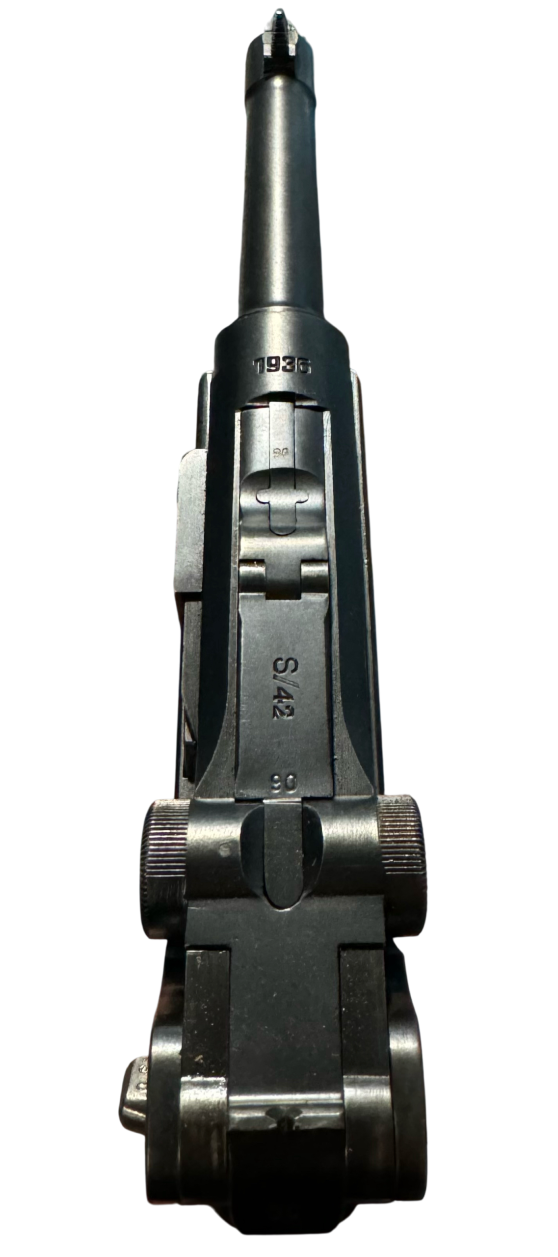 1936 German P08 Luger S/42 – All Matching, Matching Mag + Extra - Image 6