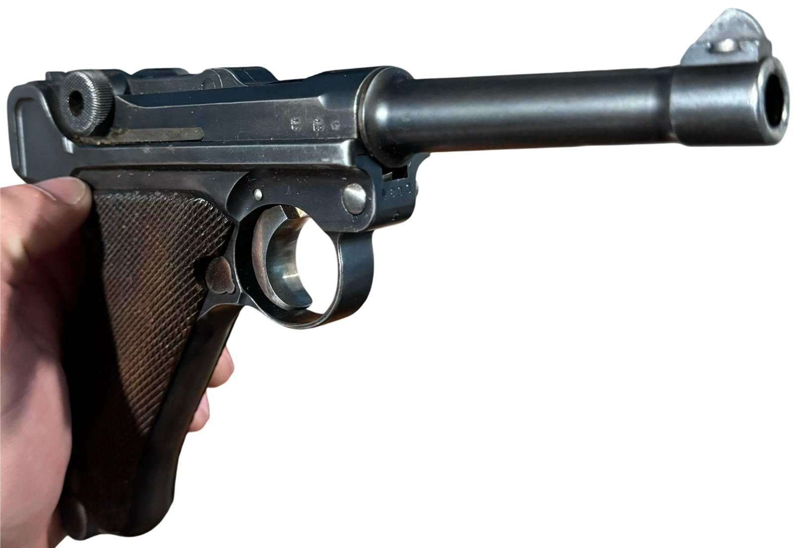 1936 German P08 Luger S/42 – All Matching, Matching Mag + Extra - Image 12