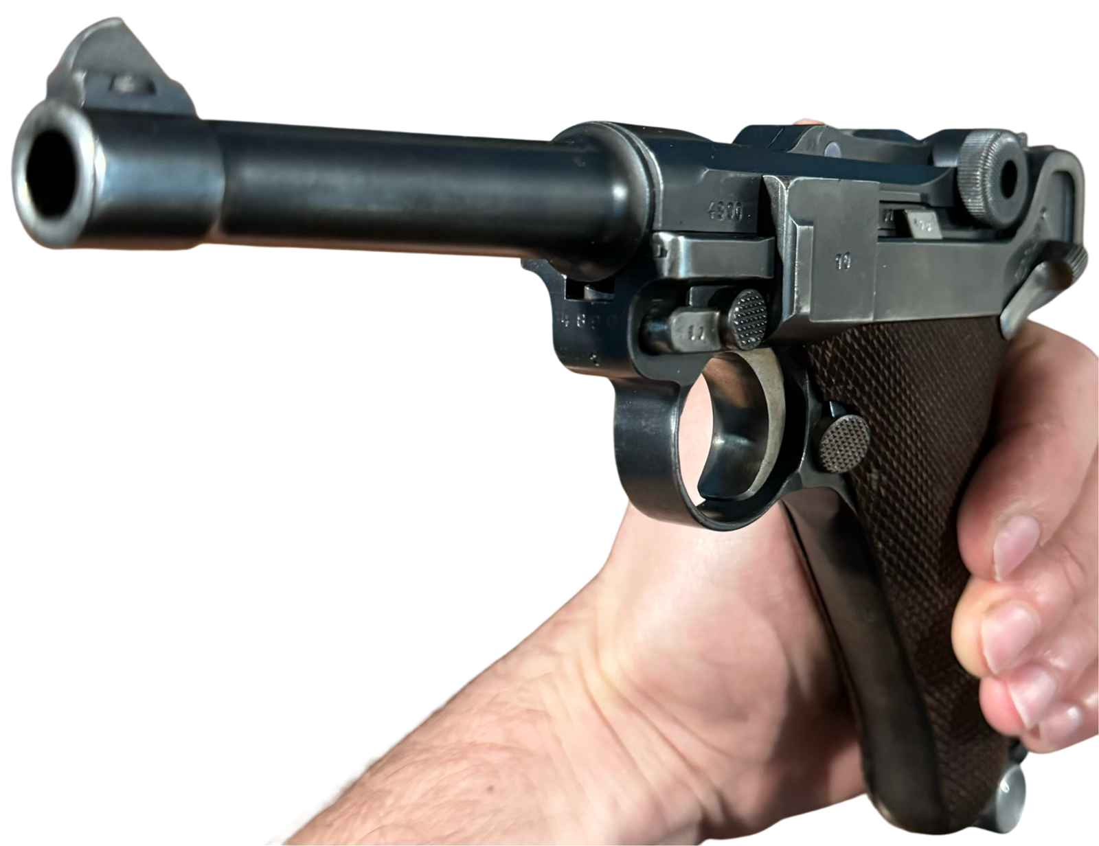 1936 German P08 Luger S/42 – All Matching, Matching Mag + Extra - Image 11