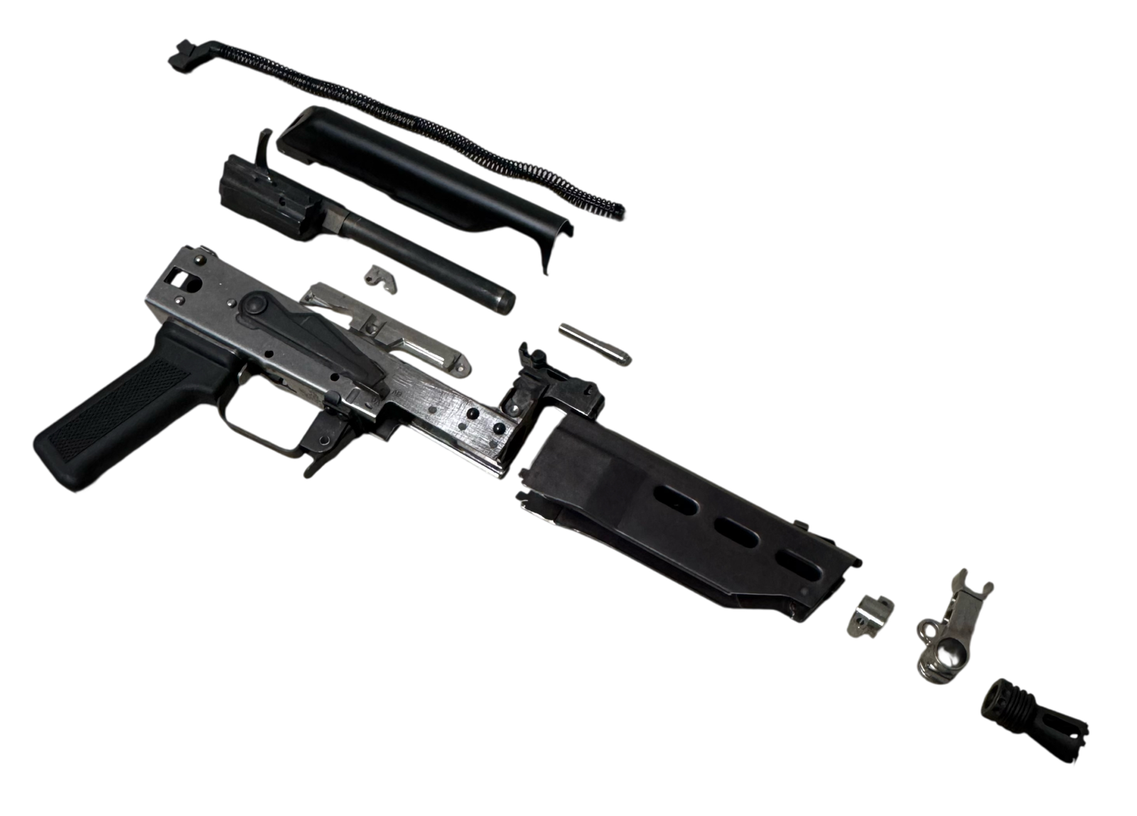 PP-19 Bizon Semi-Auto Parts Kit Recreator Blank 9mm/7.62x25 Rare