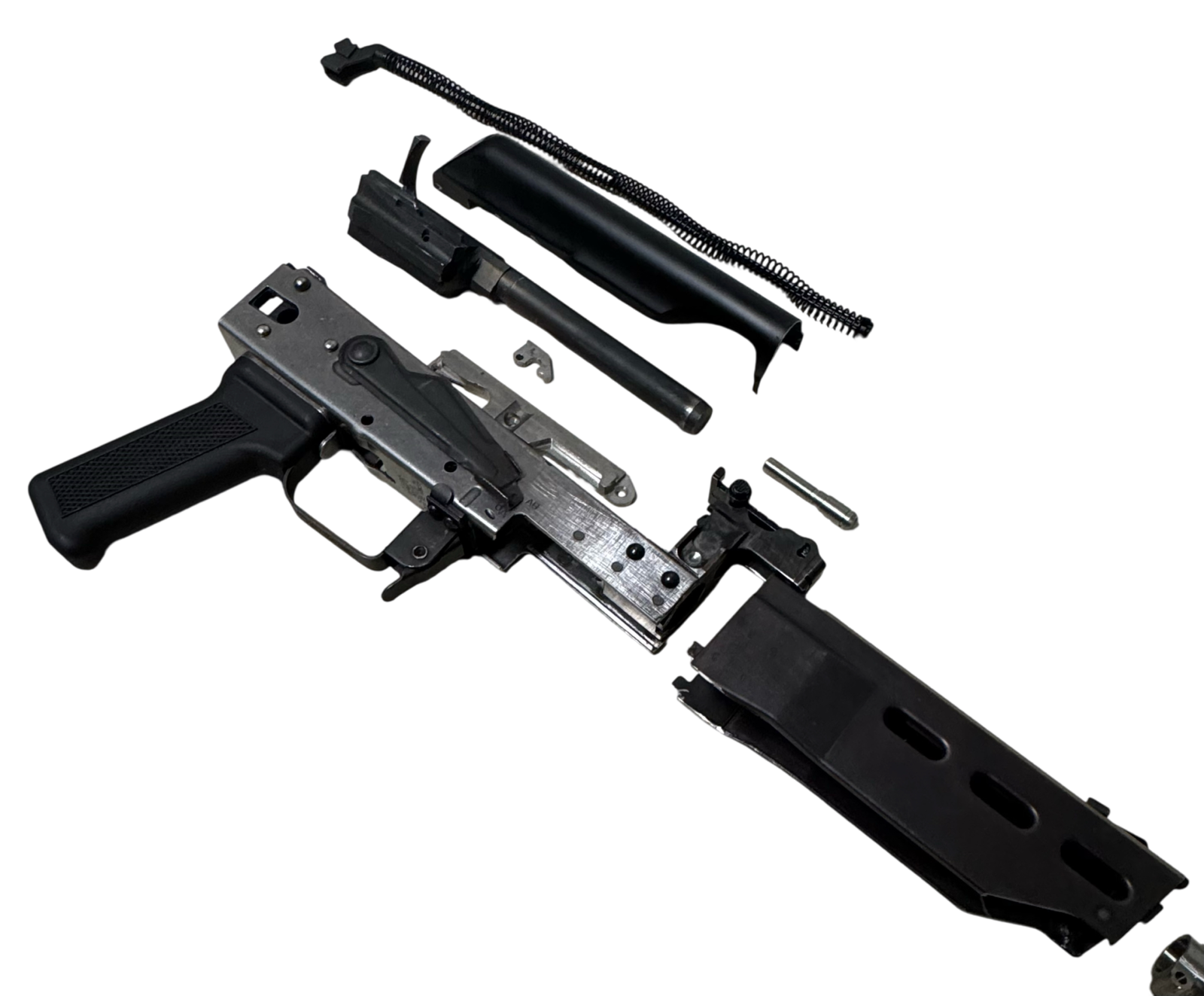 PP-19 Bizon Semi-Auto Parts Kit Recreator Blank 9mm/7.62x25 Rare - Image 2