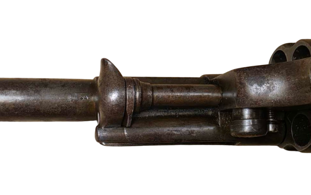 Antique 1874 French Officer’s Revolver 11mm Chamelot Delvigne St. Etienne - Image 13