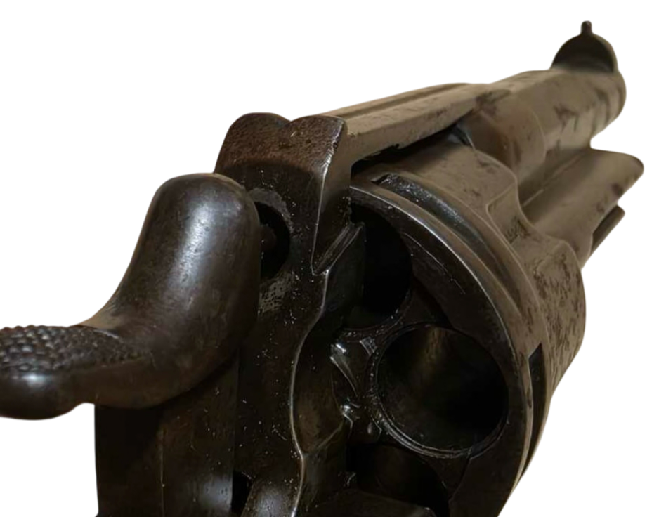 Antique 1874 French Officer’s Revolver 11mm Chamelot Delvigne St. Etienne - Image 19