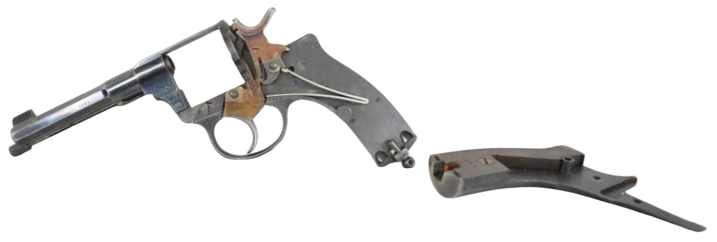 Antique Swedish Husqvarna M1887 Nagant Revolver 7.5mm Early S/N: 1841 - Image 20