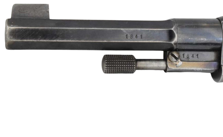 Antique Swedish Husqvarna M1887 Nagant Revolver 7.5mm Early S/N: 1841 - Image 13