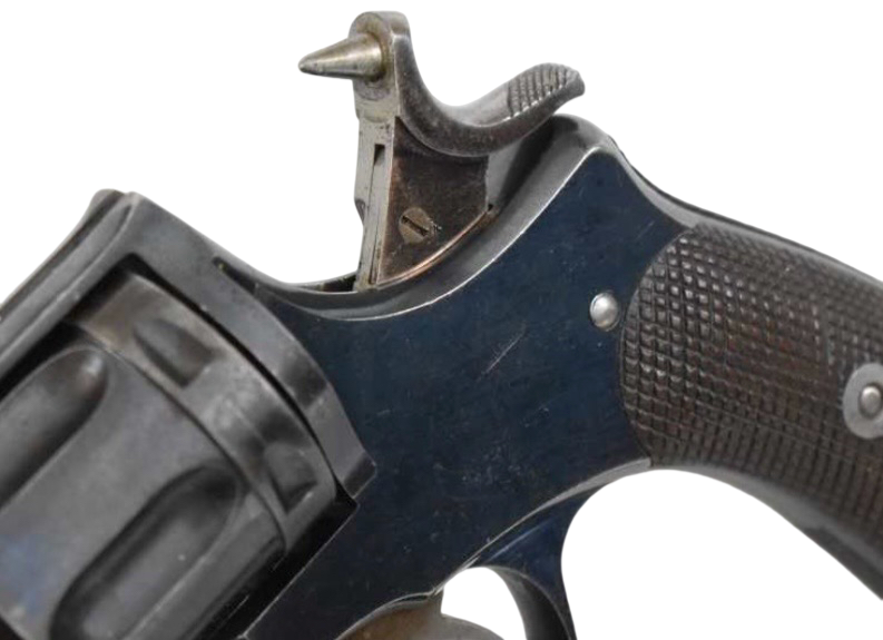 Antique Swedish Husqvarna M1887 Nagant Revolver 7.5mm Early S/N: 1841 - Image 19