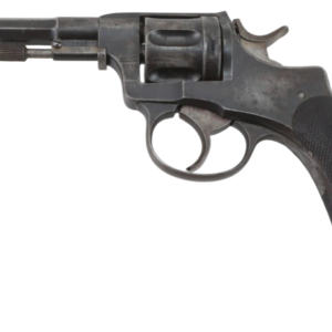 Antique 1888 Swedish Nagant M1887 7.5mm Revolver w/ Holster
