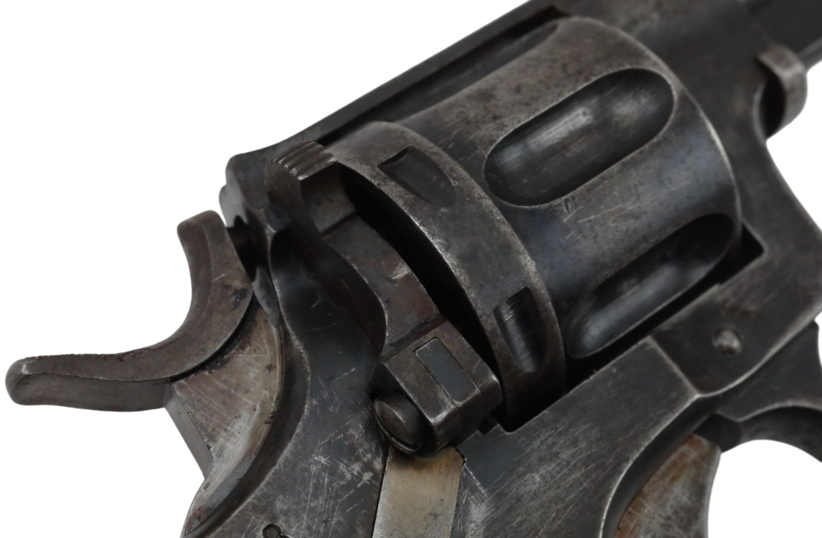 Antique 1888 Swedish Nagant M1887 7.5mm Revolver w/ Holster - Image 7