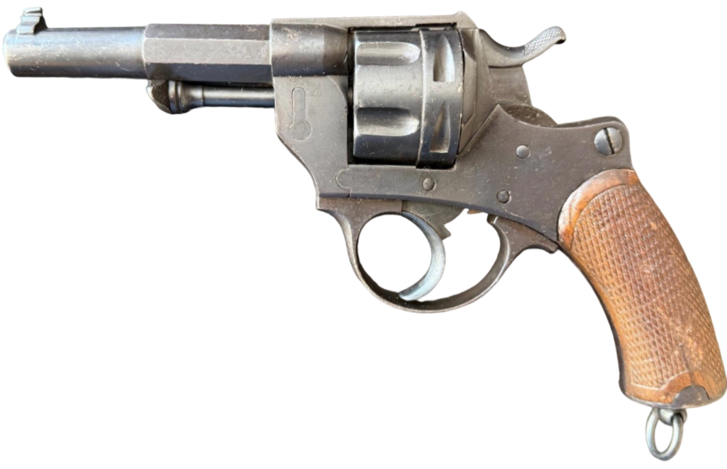 Antique French M1874 Officer Revolver St. Etienne 11mm Rare