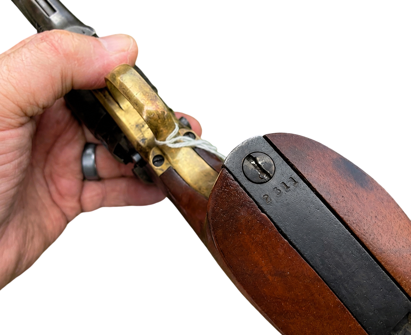 Colt 1860 Army .44 Cal Civil War Revolver 1861 Production Early SN 2311 - Image 3