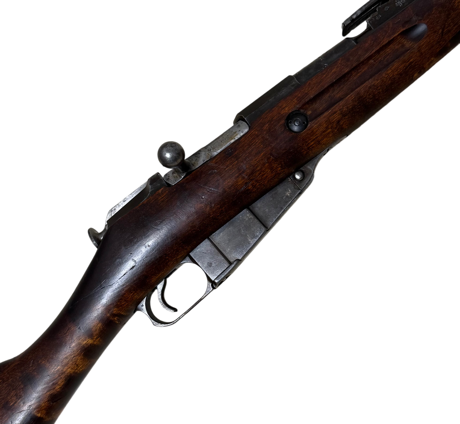 Antique Russian Tula Mosin-Nagant Model 1891 – 1895 Receiver & Matching Barrel - Image 3