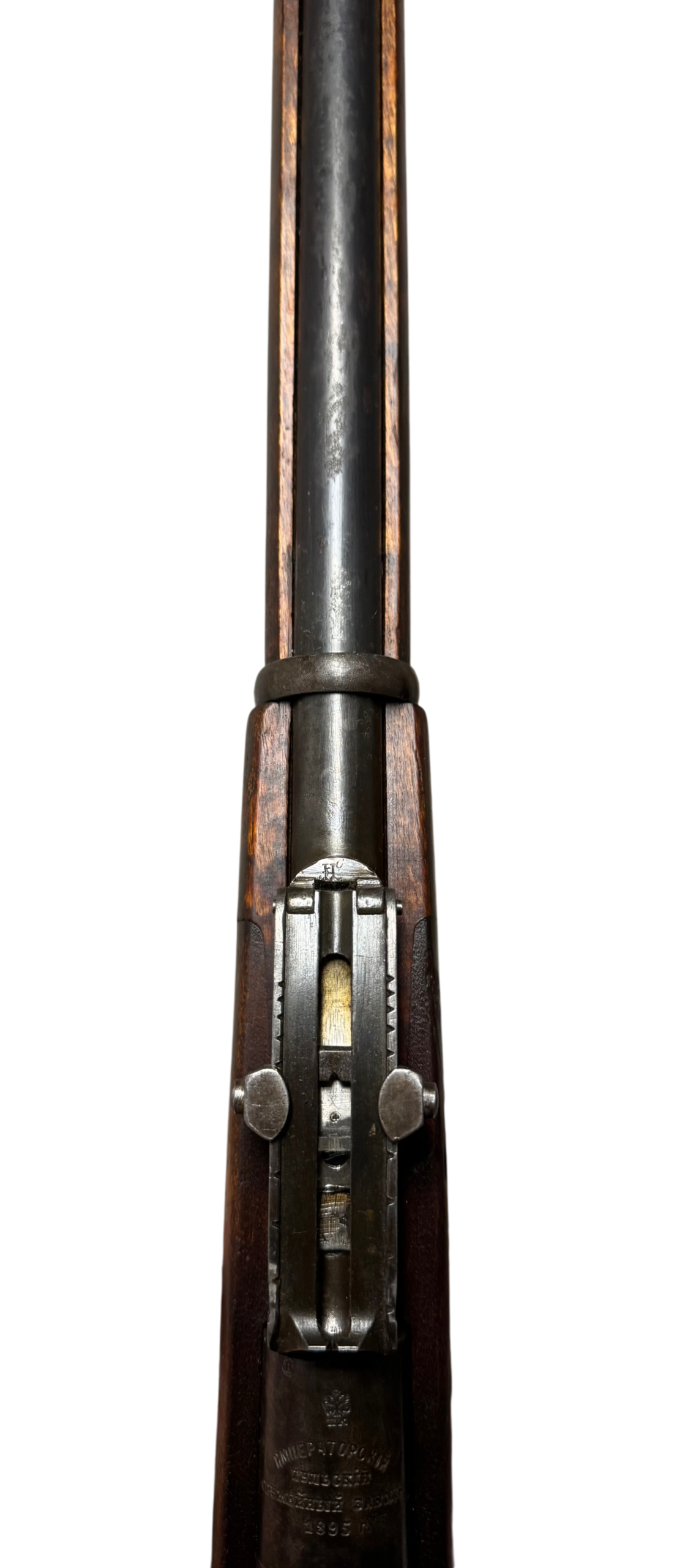 Antique Russian Tula Mosin-Nagant Model 1891 – 1895 Receiver & Matching Barrel - Image 8