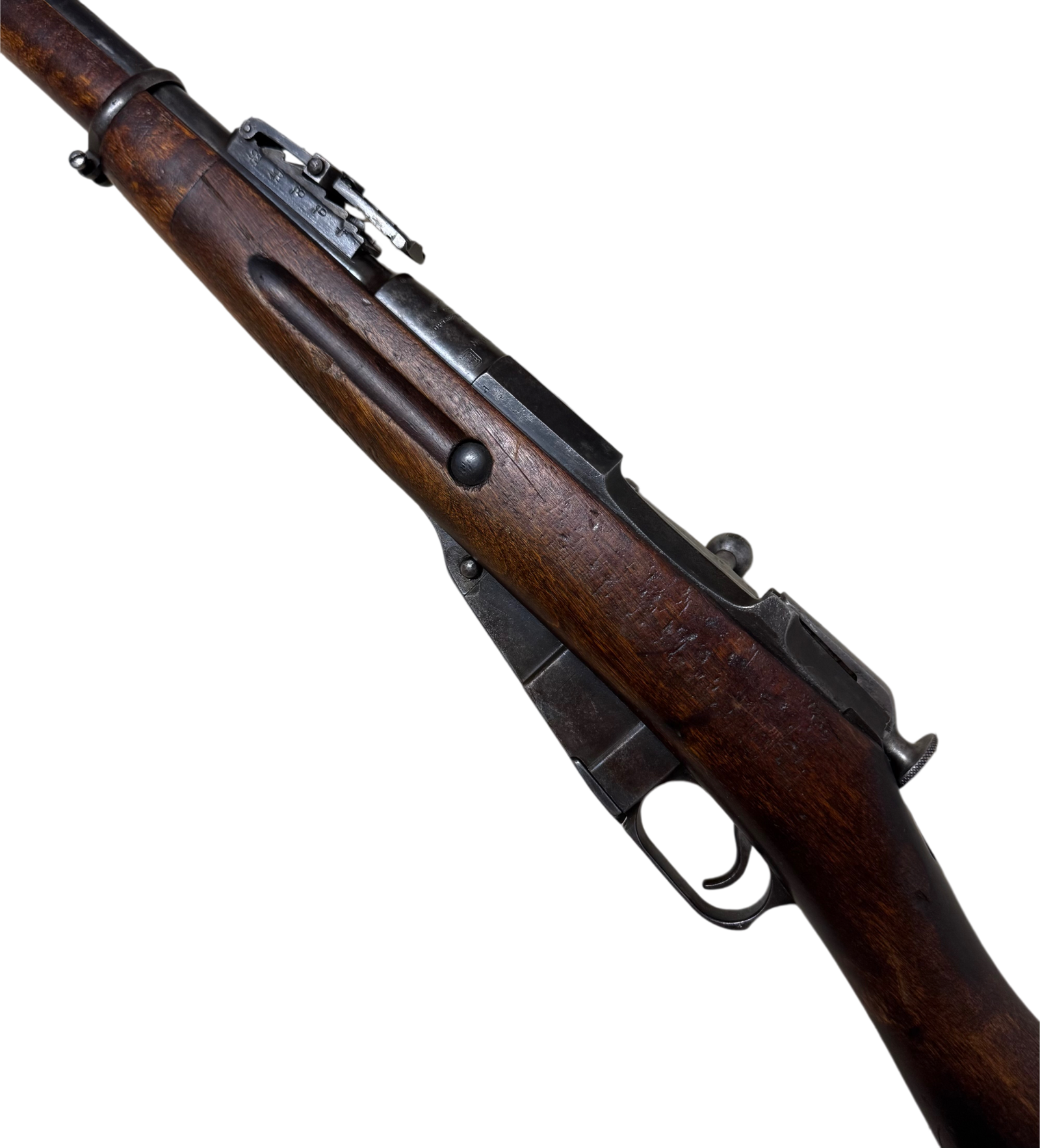 Antique Russian Tula Mosin-Nagant Model 1891 – 1895 Receiver & Matching Barrel - Image 4