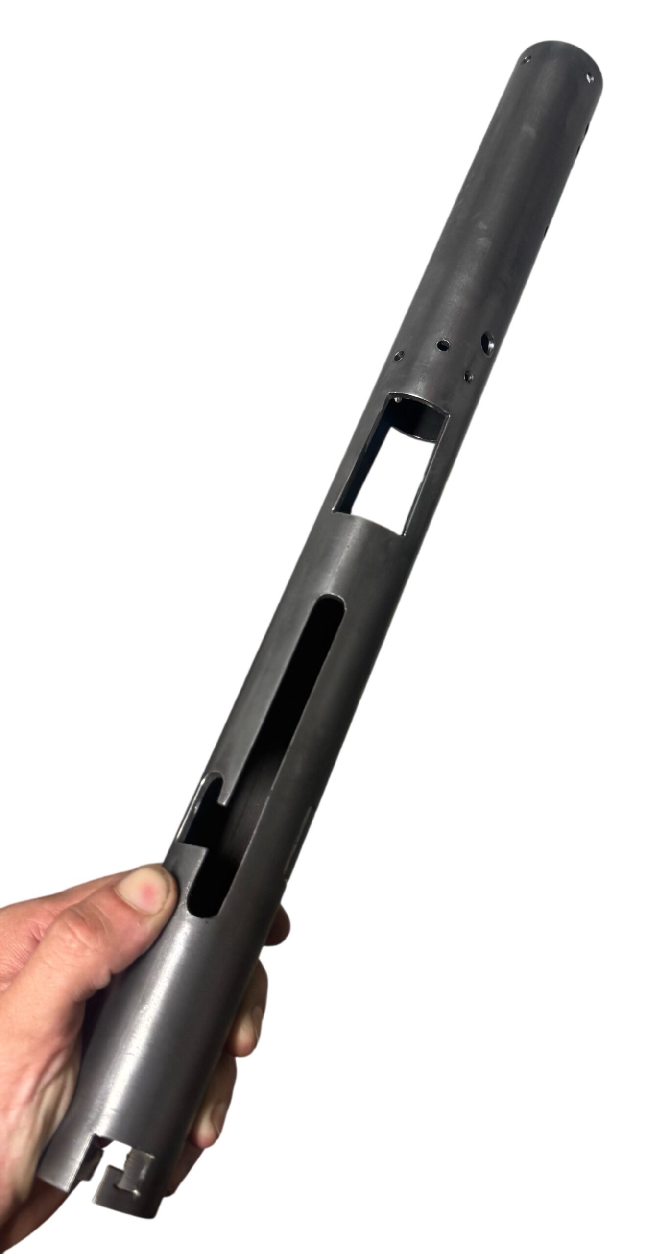 Semi Auto Sten MK3 Receiver Tube Build
