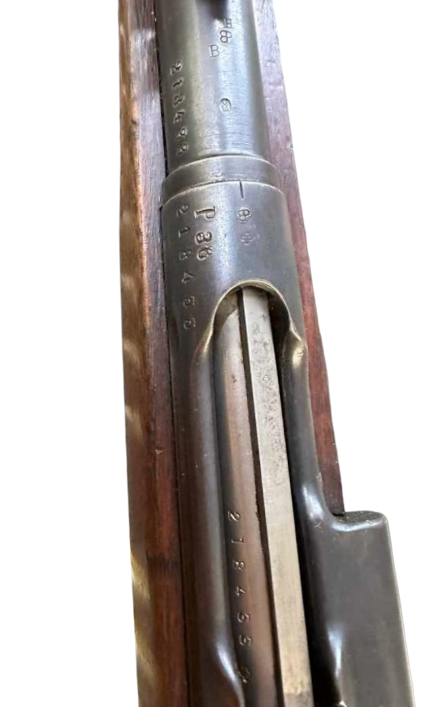 ANTIQUE 1897 Swiss Schmidt-Rubin 1896/11 MATCHING #s 7.5x55 Swiss - Image 3