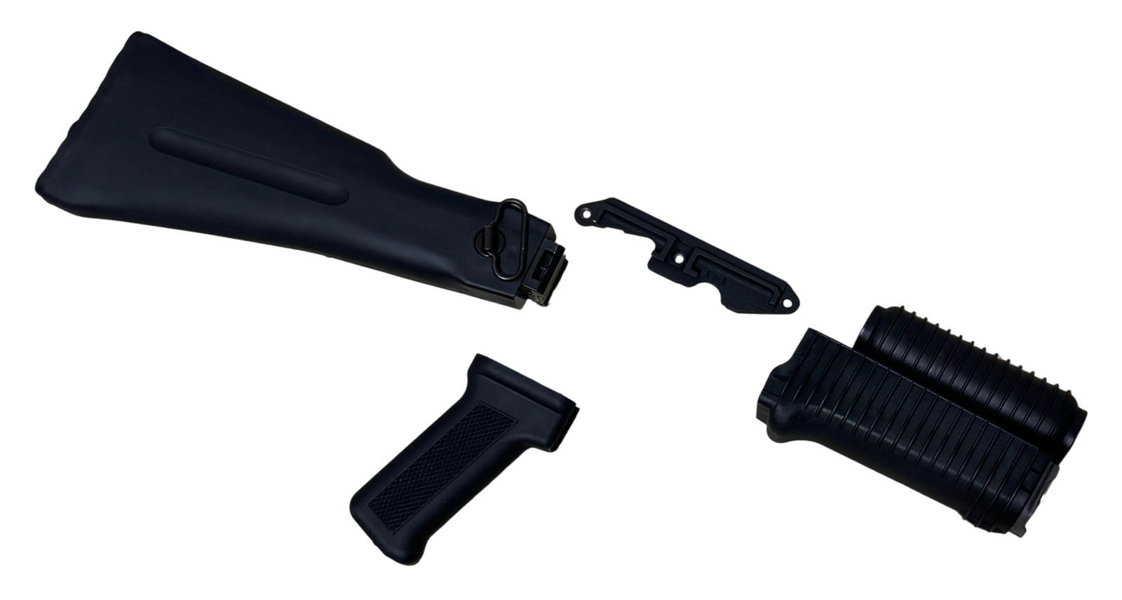 Bulgarian Arsenal AK47 AKM Polymer Furniture Set Stock Handguards Grip - Image 3