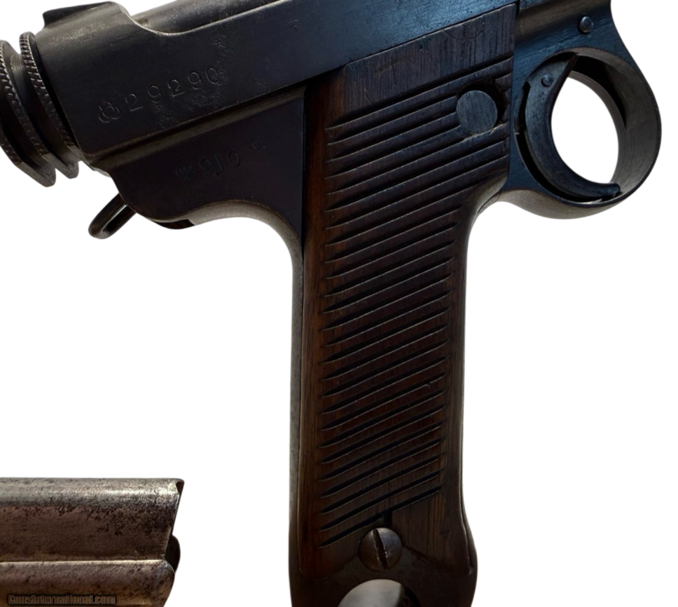 1934 Japanese Type 14 Nambu 8mm WWII Pistol Nagoya Arsenal 85% Bluing - Image 8