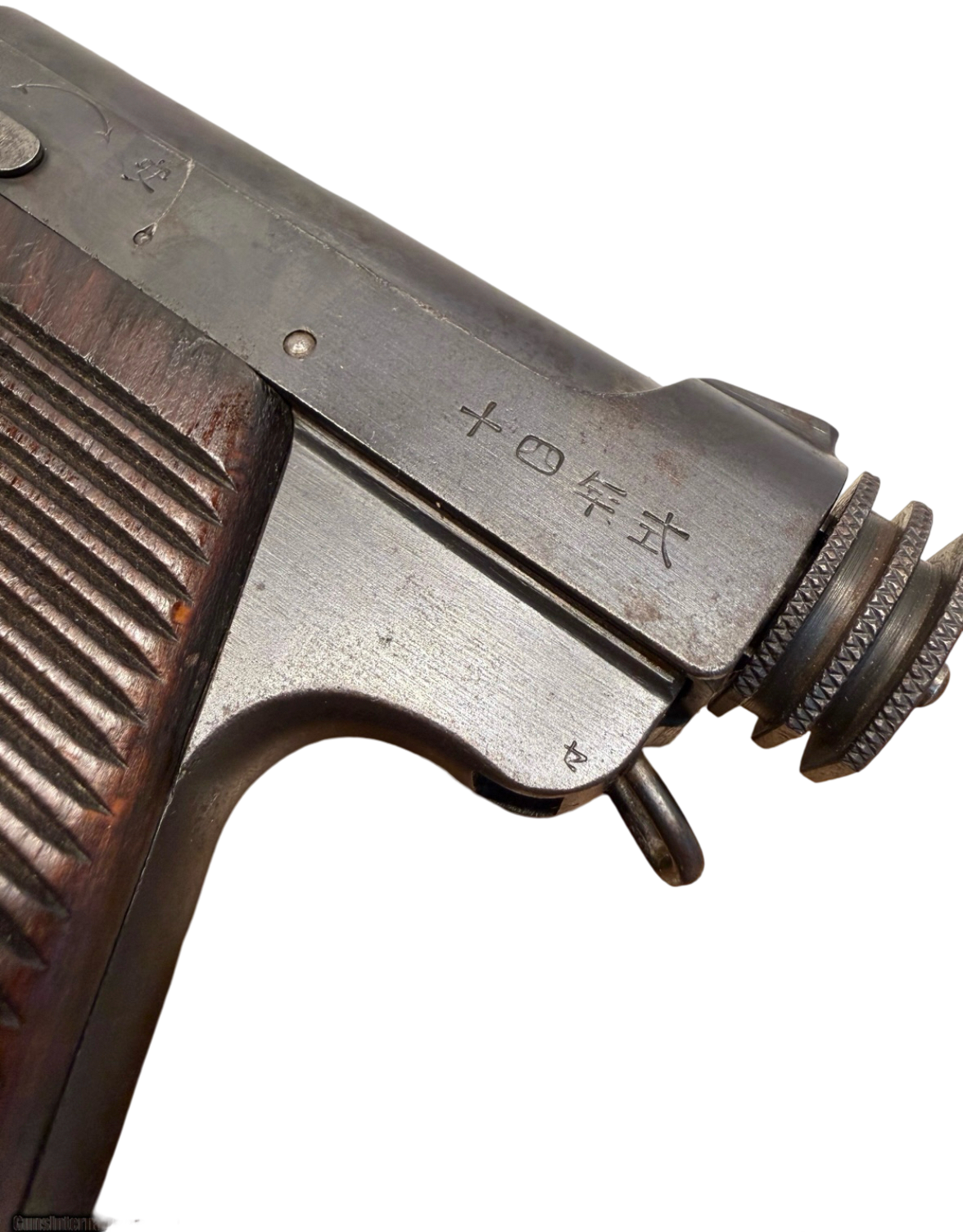 1934 Japanese Type 14 Nambu 8mm WWII Pistol Nagoya Arsenal 85% Bluing - Image 13